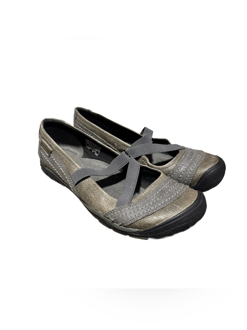 Keen Rivington Mary Jane Women's 7.5 Leather Slide Shoe Casual Gorpcore Outdoor